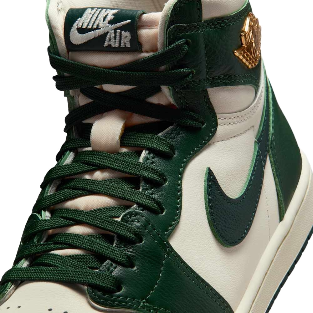 Tênis Nike Air Jordan 1 Retro Verde/branco