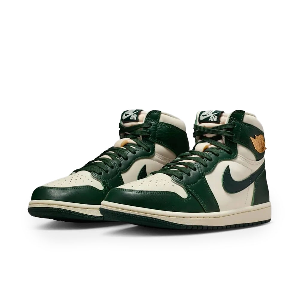 Tênis Nike Air Jordan 1 Retro Verde/branco