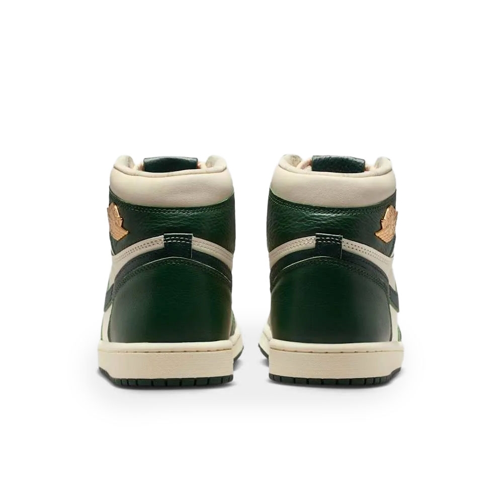 Tênis Nike Air Jordan 1 Retro Verde/branco