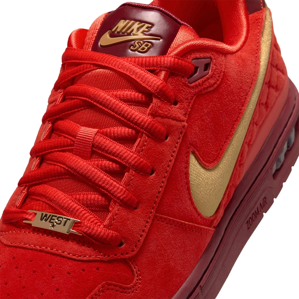 Tênis Nike Air Zoom Low Paul Rodriguez Vermelho