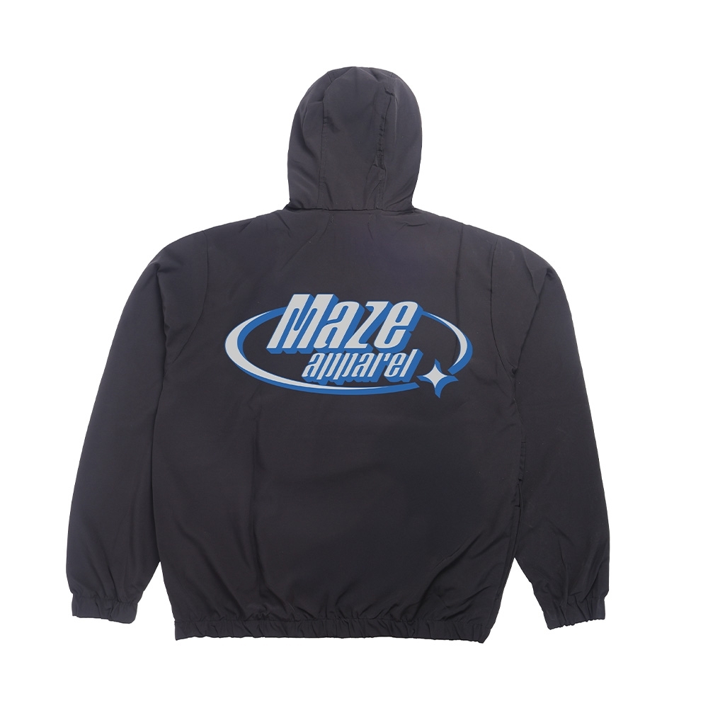Jaqueta Maze Nylon "maze Star" Preto