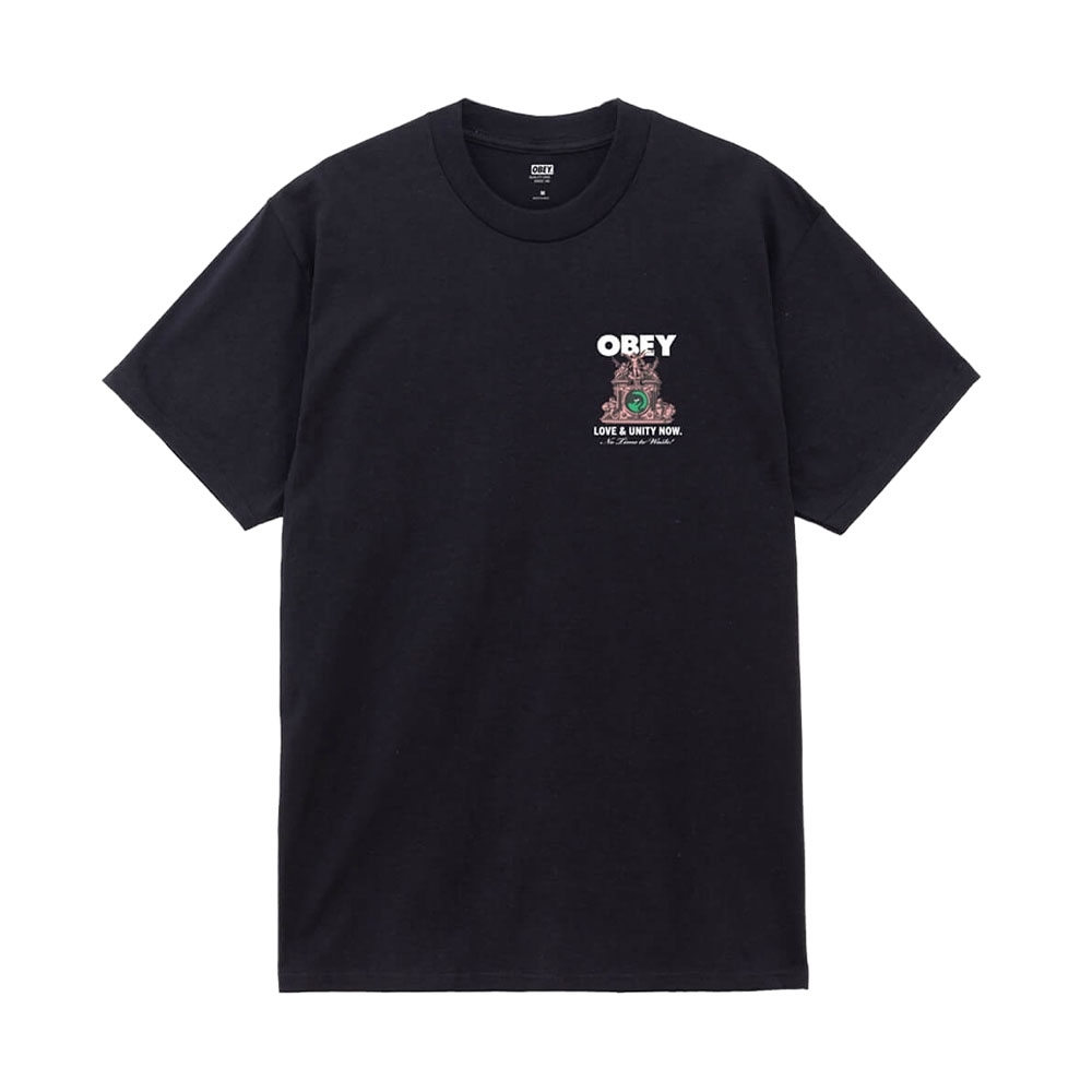 Camiseta Obey Love & Unity Now Preto