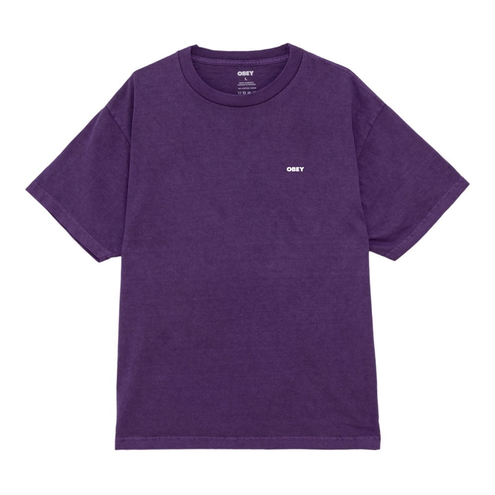 Camiseta Obey Bold Icon Face Roxo