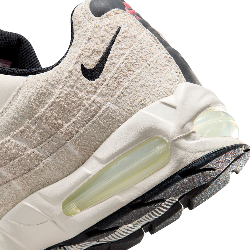 Tênis Nike Air Max 95 Big Bubble Zip Bege