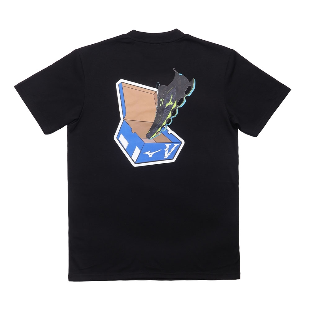 Camiseta Mizuno X Vrunk Preto