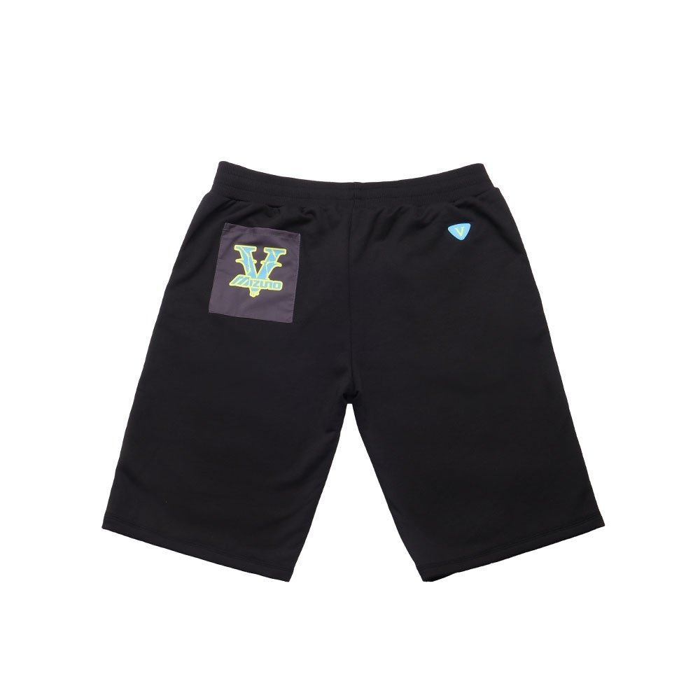 Shorts Casual Vrunk X Mizuno Preto/verde