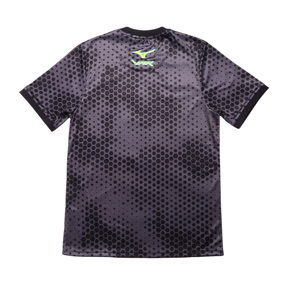 Camisa Mizuno X Vrunk Preto/verde