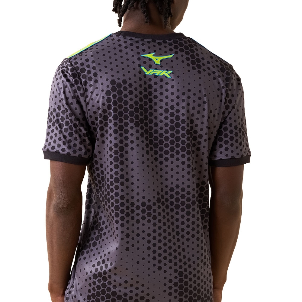 Camisa Mizuno X Vrunk Preto/verde