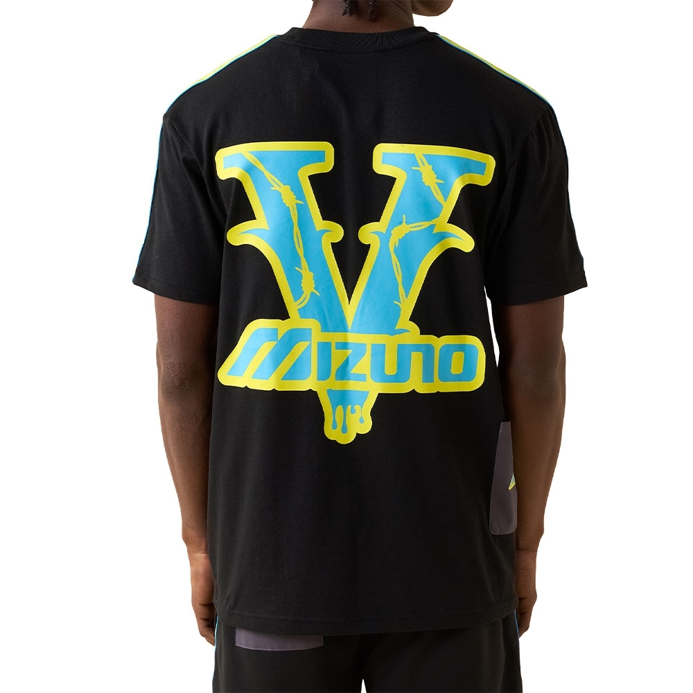 Camiseta Mizuno X Vrunk Preto/verde