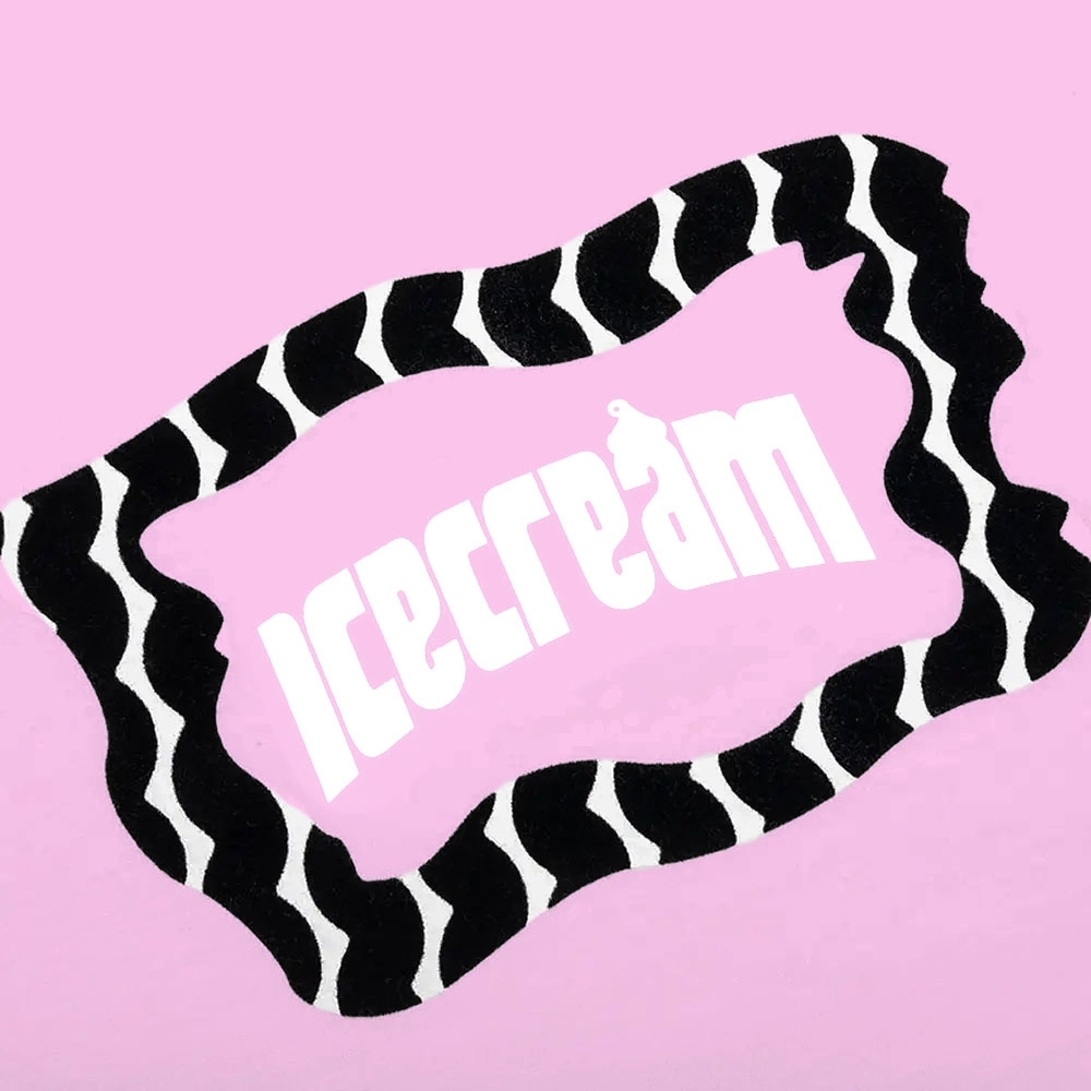 Camiseta Ice Cream Soft Serve Rosa
