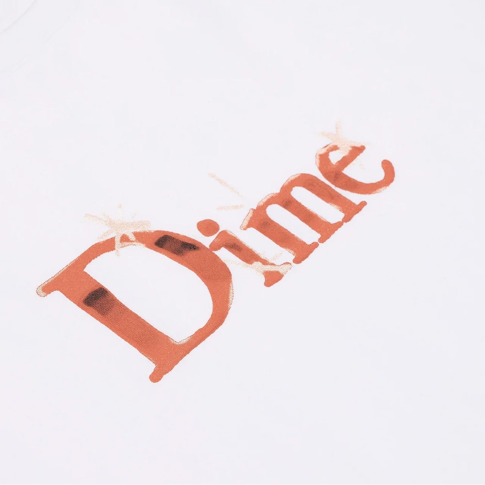 Camiseta Dime Classic Shiny Branco