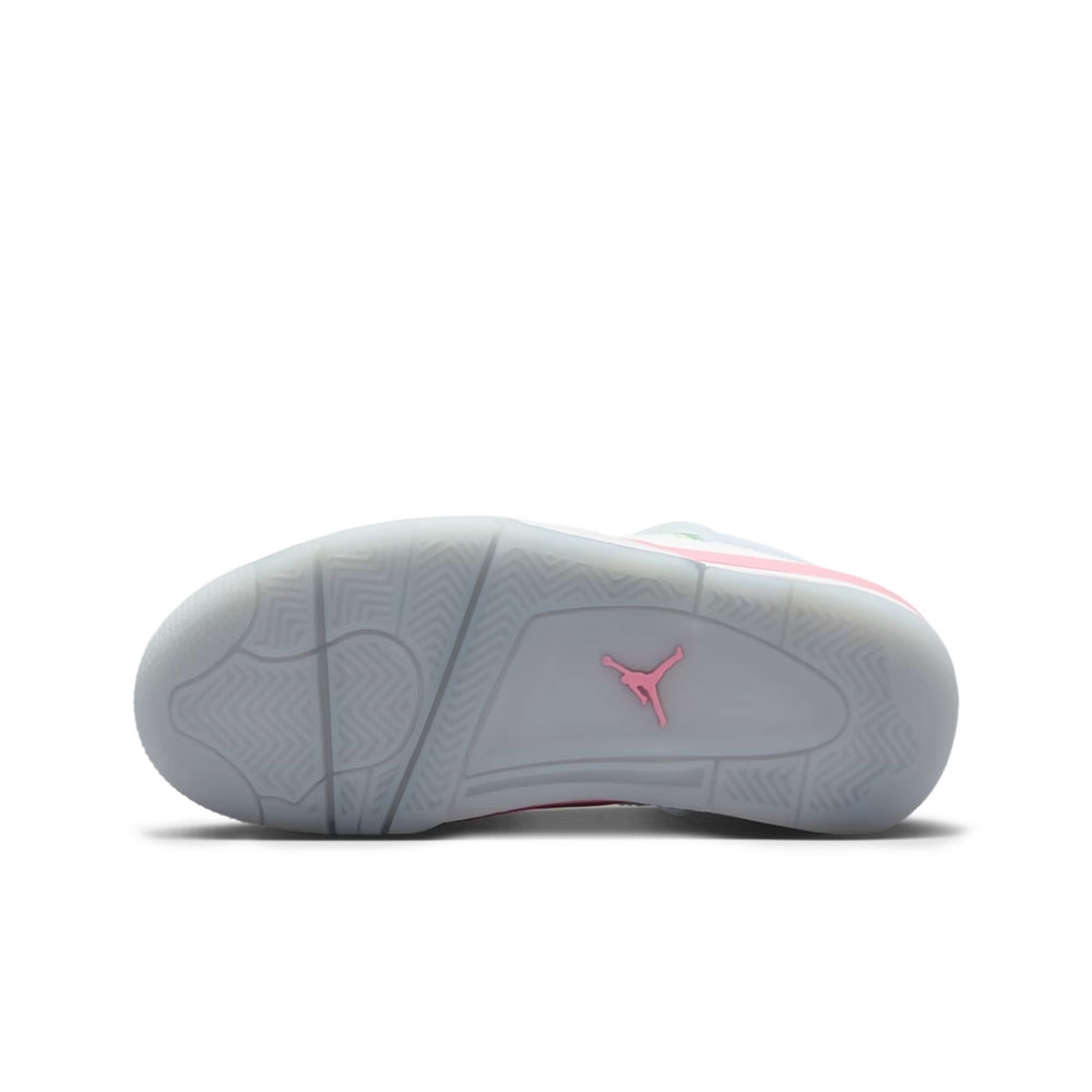Tênis Nike Air Jordan 4 Gs Branco/rosa