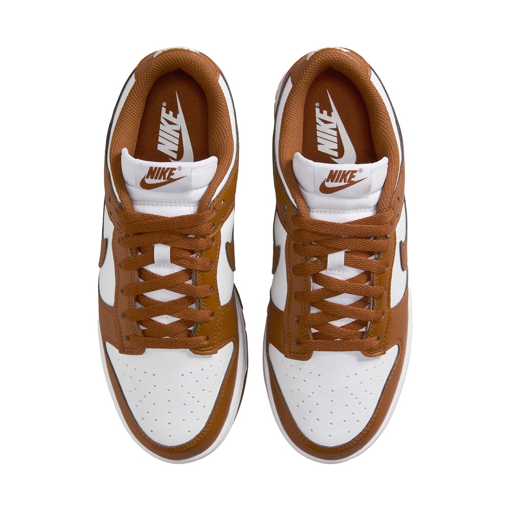 Tênis Nike Dunk Low Branco/marrom