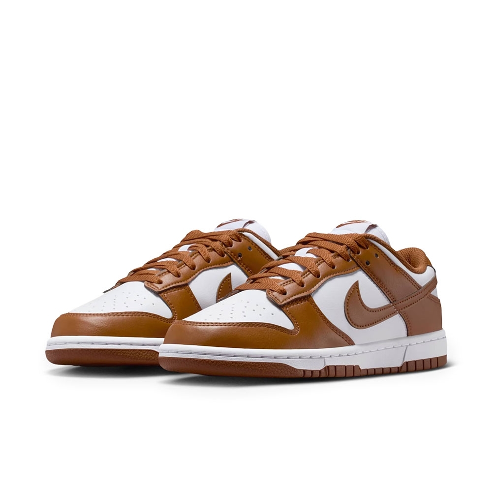 Tênis Nike Dunk Low Branco/marrom