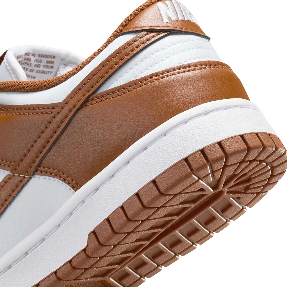 Tênis Nike Dunk Low Branco/marrom
