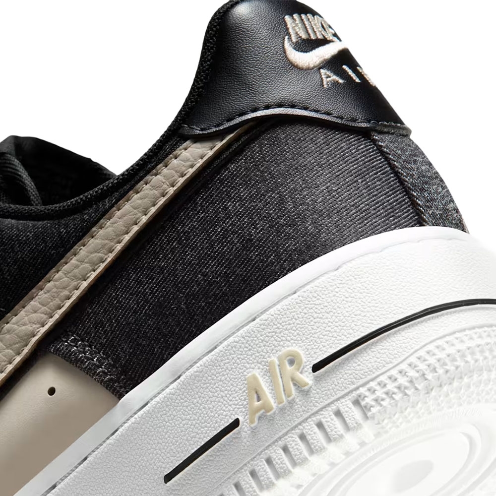 Tênis Nike Air Force 1 07 Preto/bege