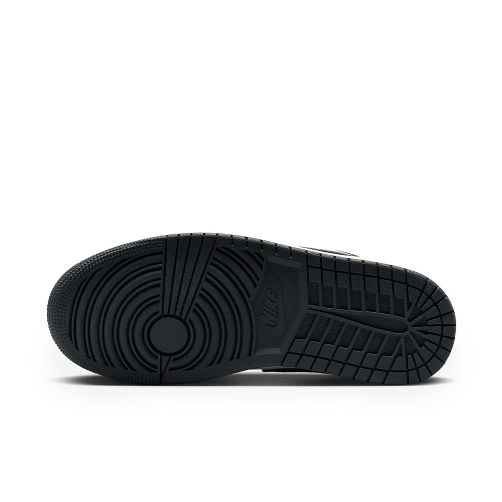 Tênis Nike Air Jordan 1 Low Preto/bege