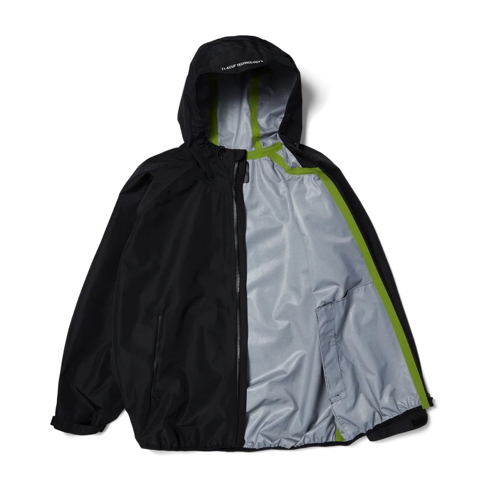 Jaqueta Huf Rainier Shell Preto