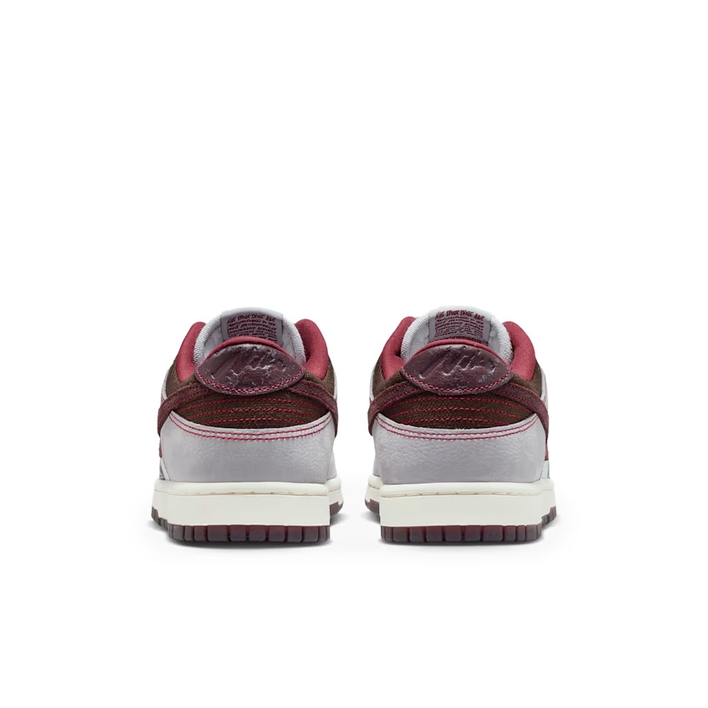 Tênis Nike Dunk Low Retro Se Cinza/vermelho