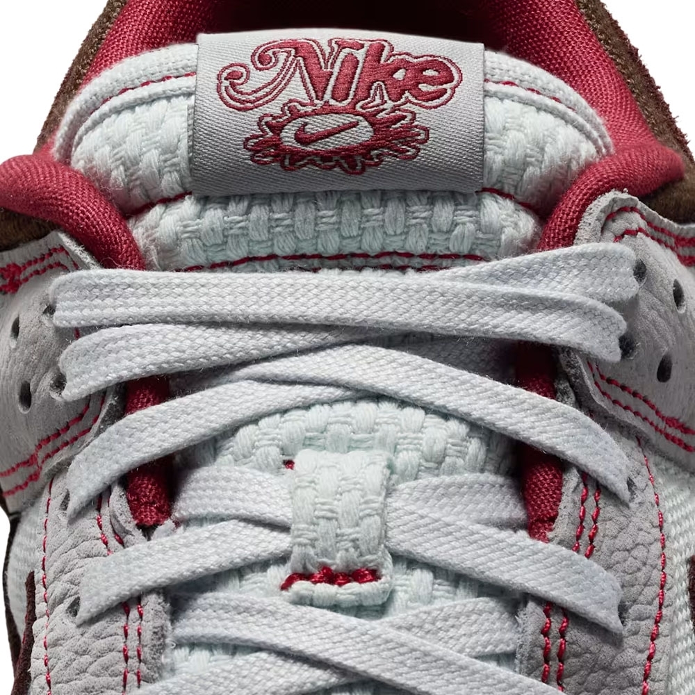 Tênis Nike Dunk Low Retro Se Cinza/vermelho
