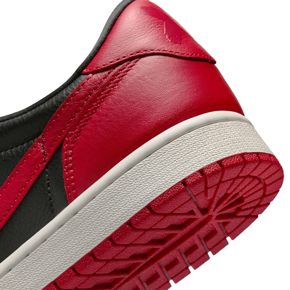 Tênis Nike Jordan 1 Low Og Preto/vermelho