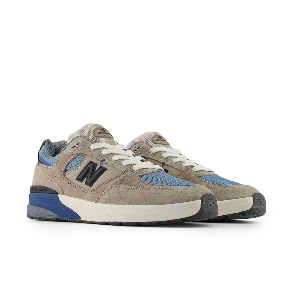 Tênis New Balance Numeric Reynolds 933 "mushroom Light Blue" Bege/azul
