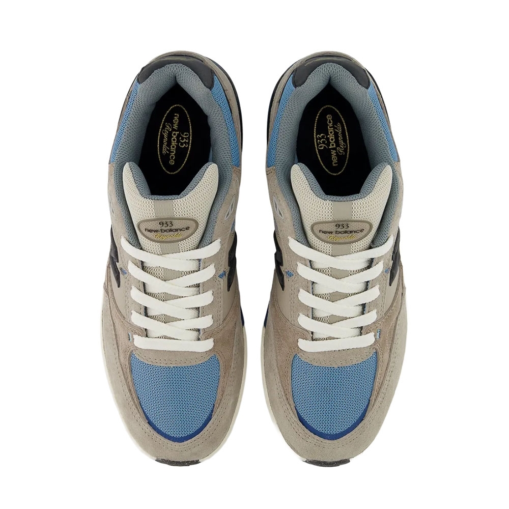 Tênis New Balance Numeric Reynolds 933 "mushroom Light Blue" Bege/azul