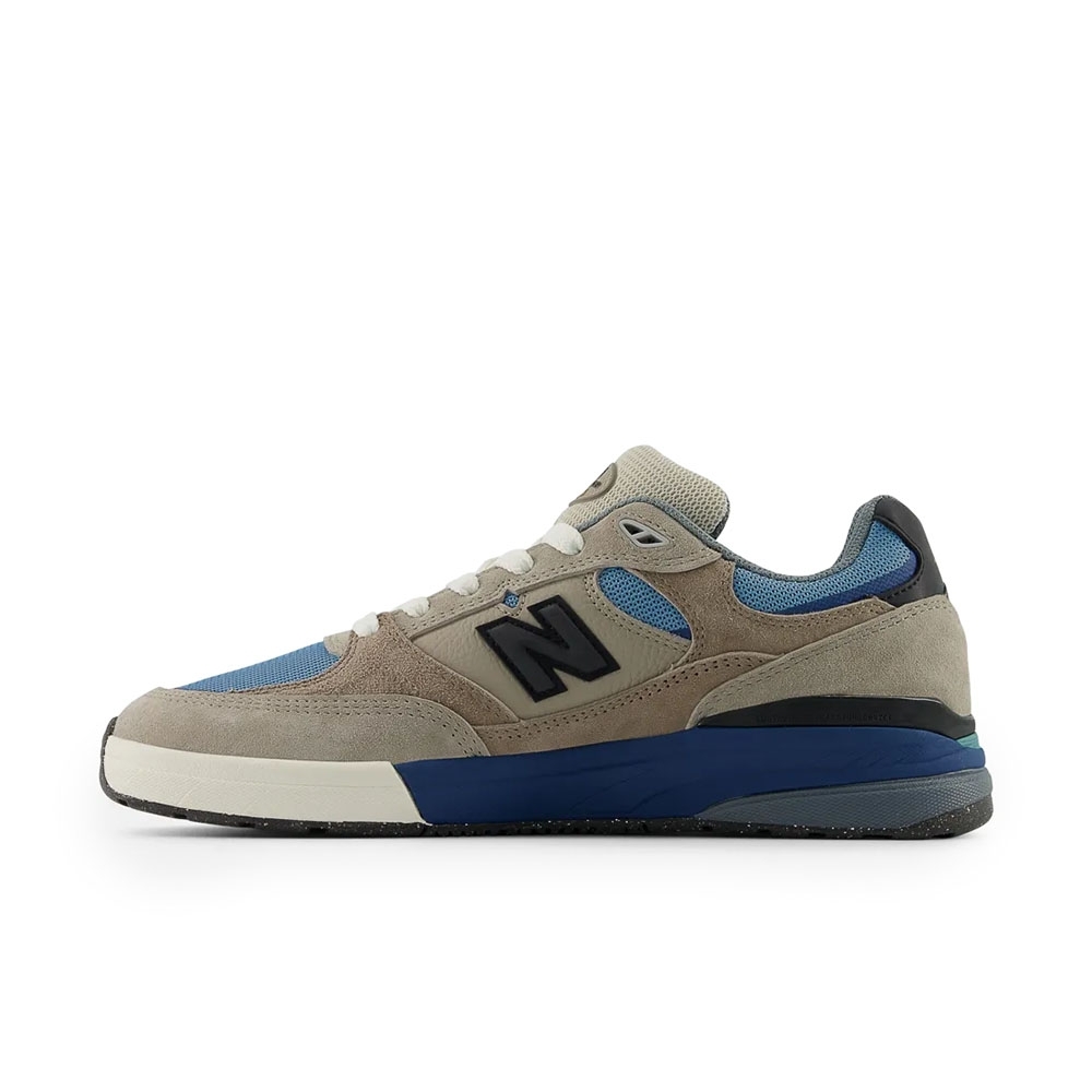 Tênis New Balance Numeric Reynolds 933 "mushroom Light Blue" Bege/azul