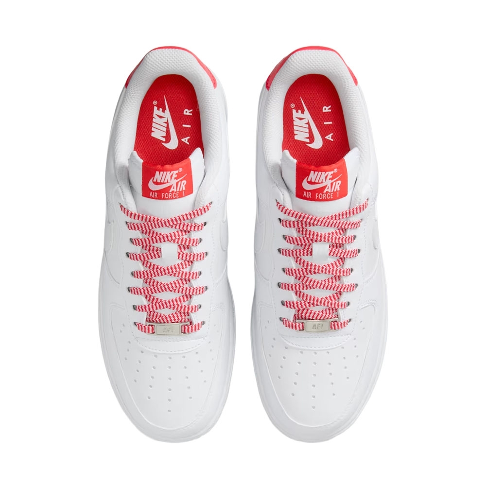 Tênis Nike Air Force 1 Low Branco/vermelho