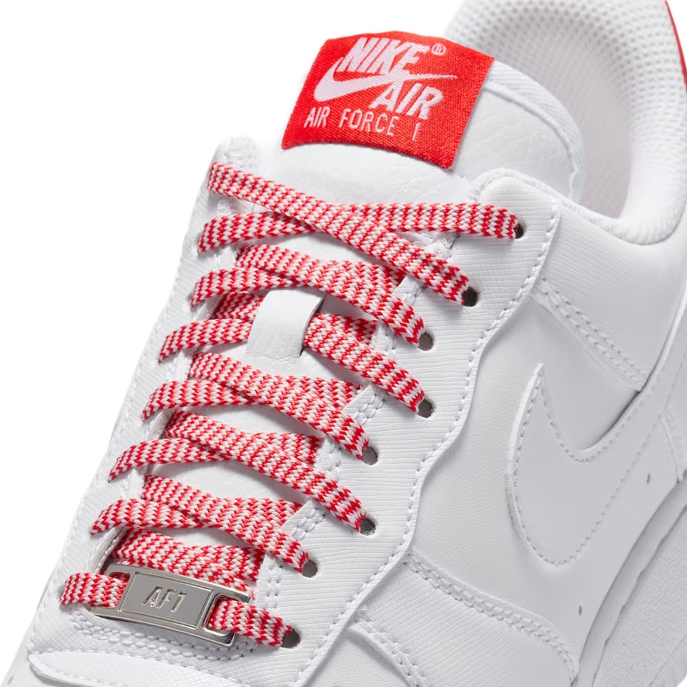 Tênis Nike Air Force 1 Low Branco/vermelho