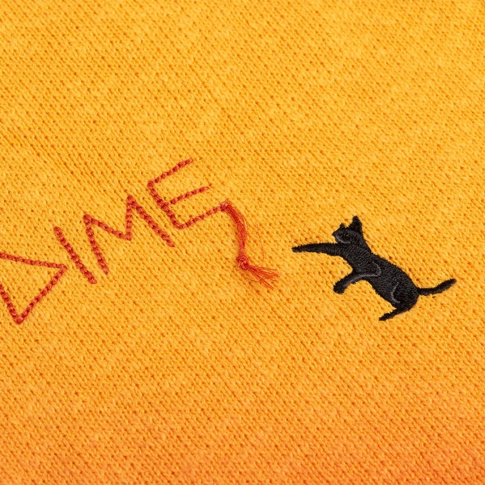 Moletom Dime Cat Knit Laranja