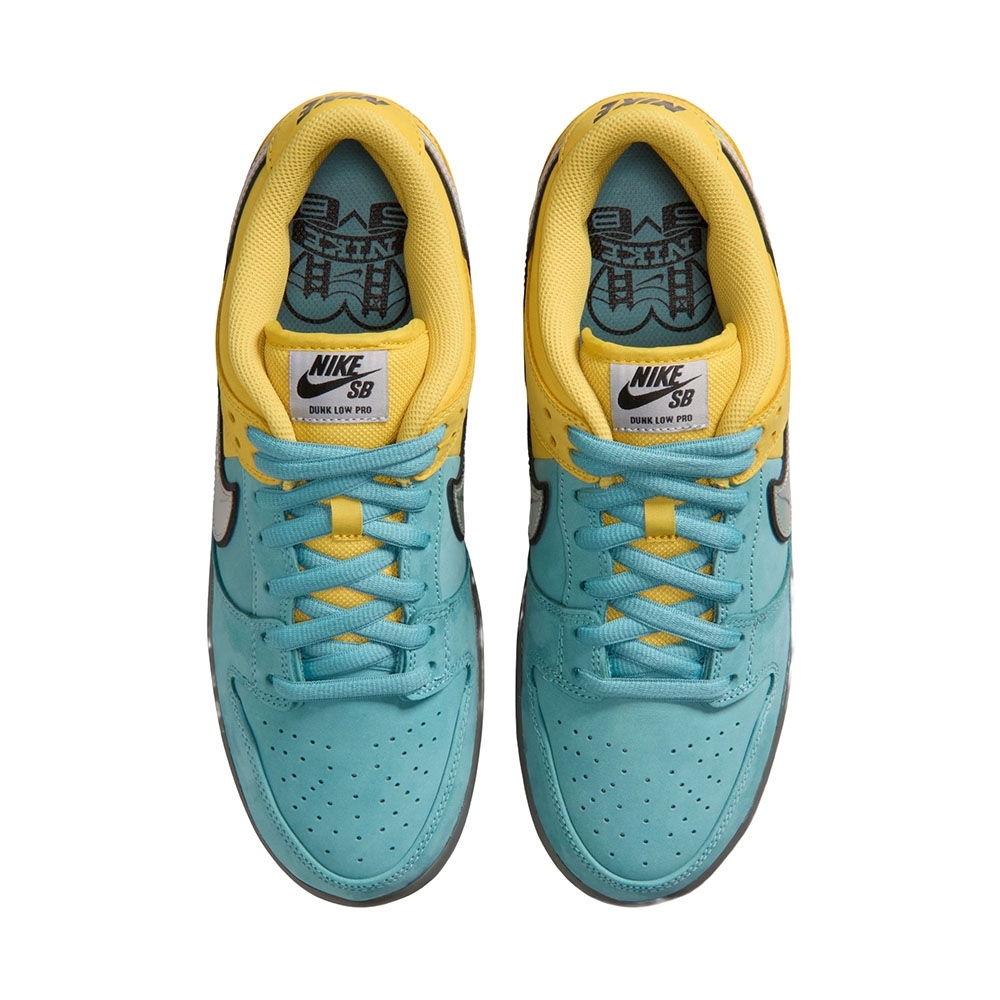 Tênis Nike Dunk Sb Low Pro Azul/amarelo