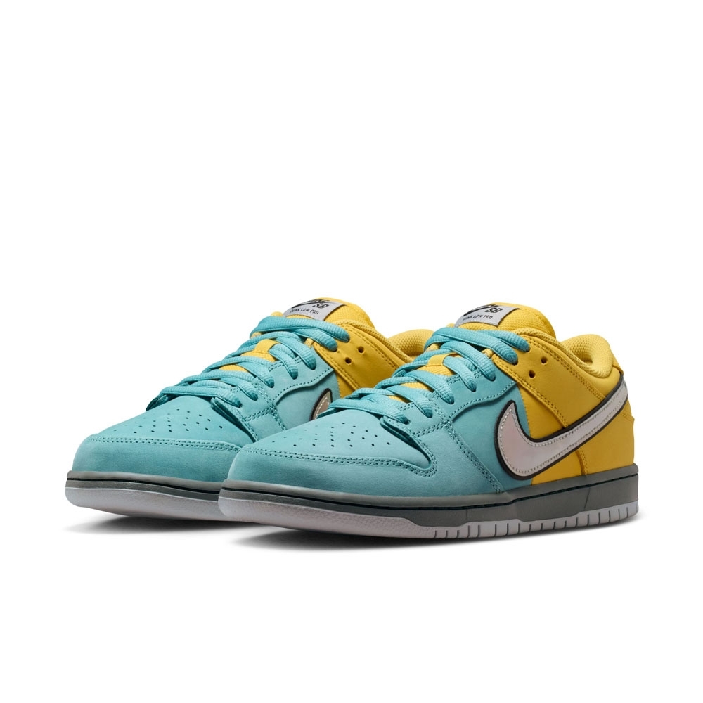 Tênis Nike Dunk Sb Low Pro Azul/amarelo