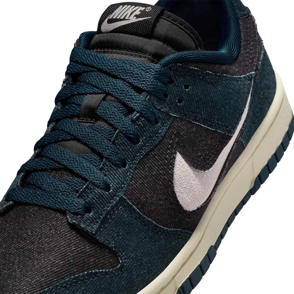 Tenis Nike Dunk Low Armory Navy Deni Preto/verde