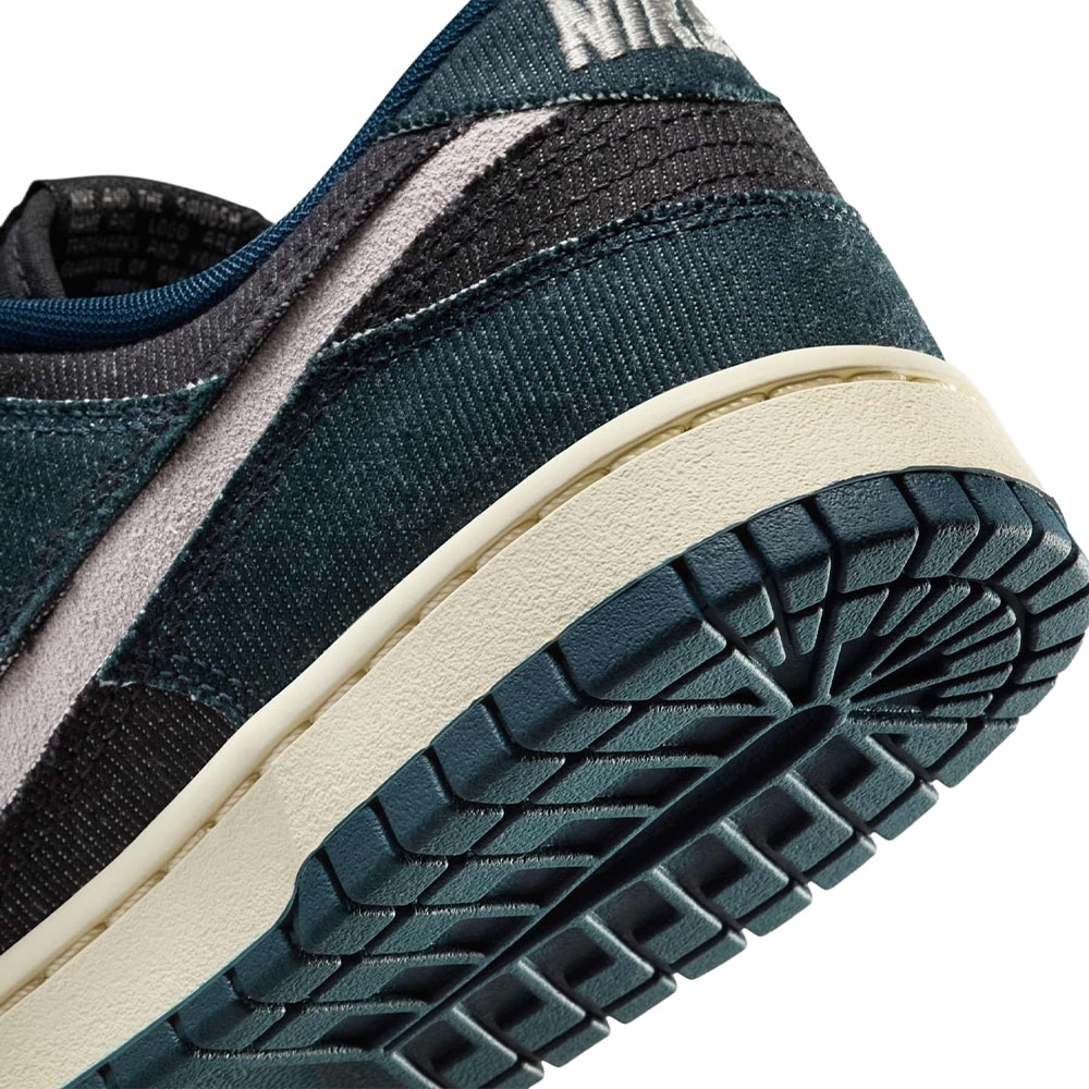 Tenis Nike Dunk Low Armory Navy Deni Preto/verde