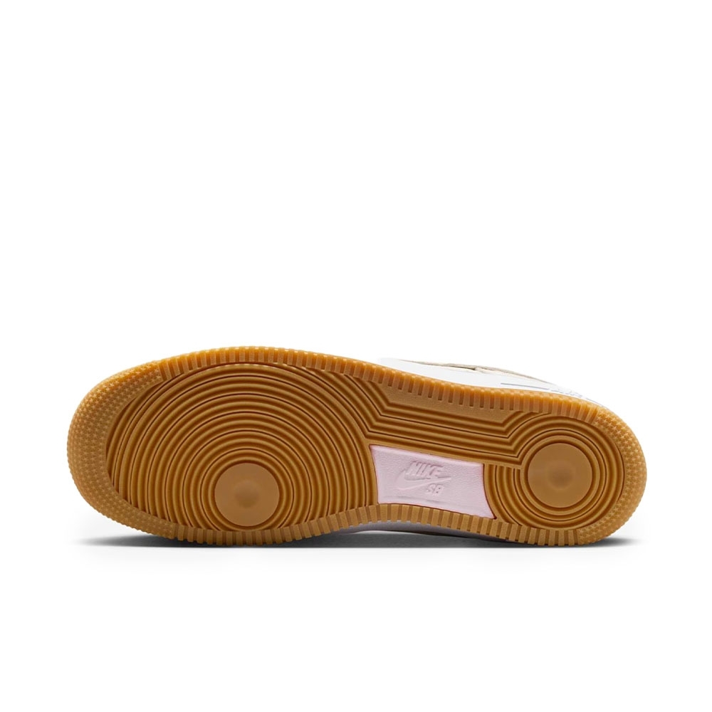 Tênis Nike Sb Air Force 1 Bege