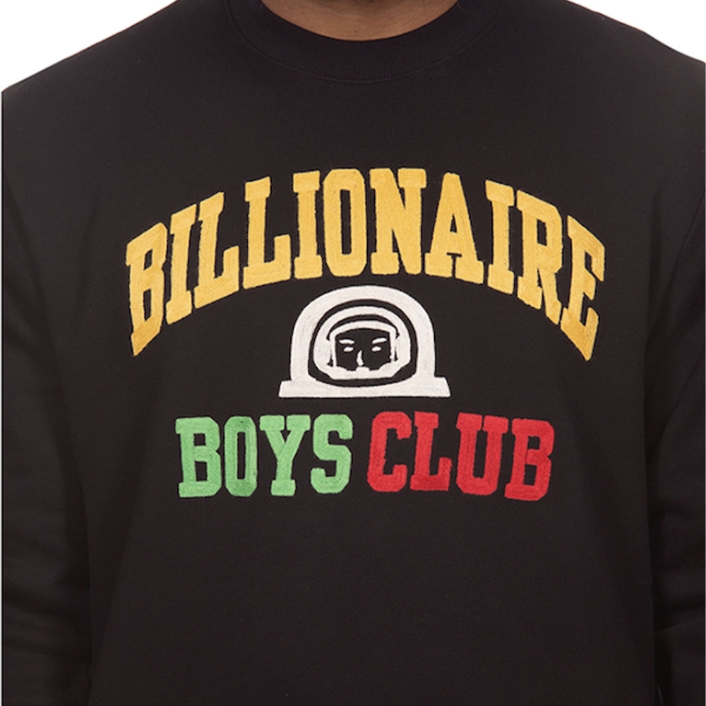 Moletom Bbc Collegiate Crew Preto