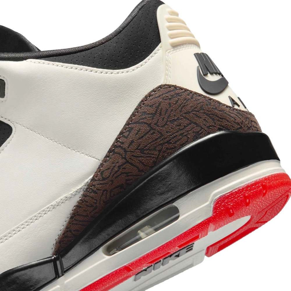 Tênis Nike Air Jordan 3 Worlds Best Dad Branco