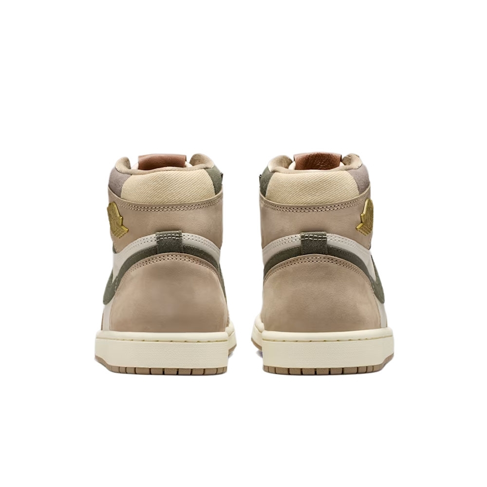 Tênis Nike Air Jordan 1 High Og Bege/marrom