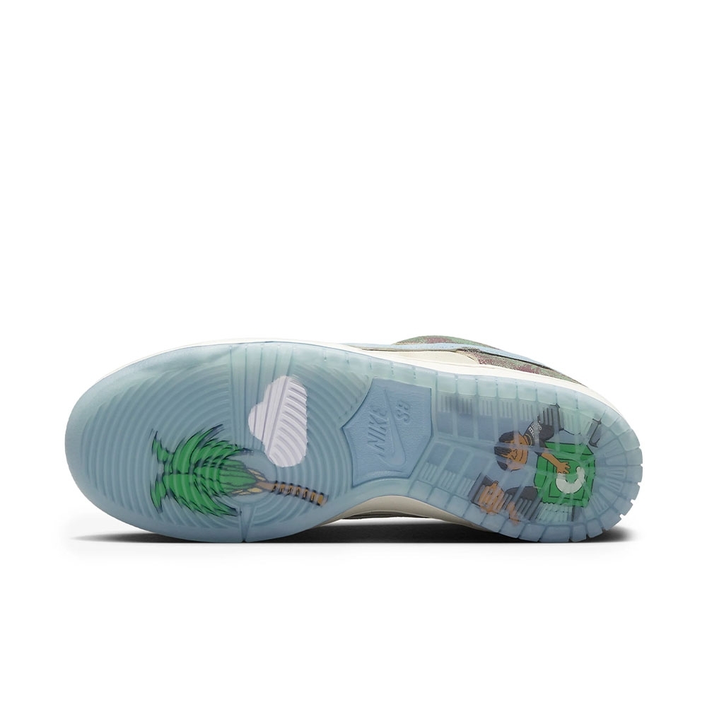 Tênis Nike Sb Dunk Low Sb X Crenshaw Skate Club Colorido