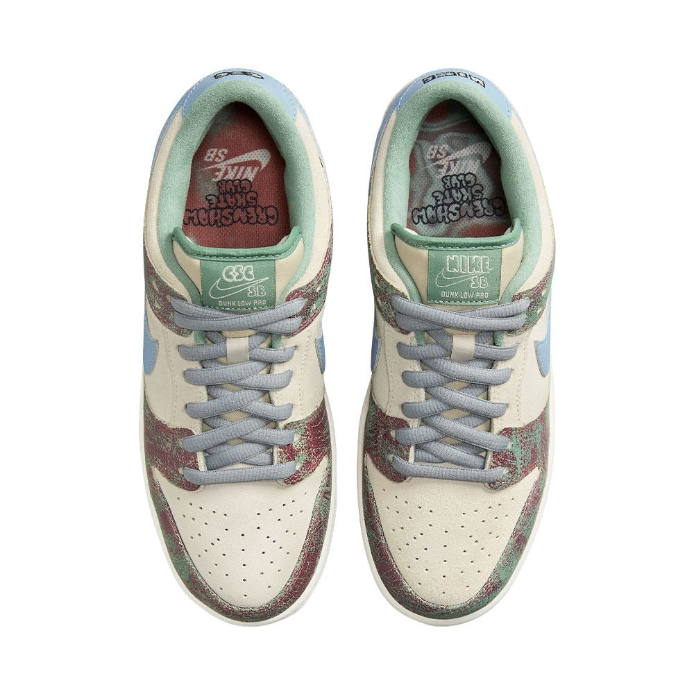 Tênis Nike Sb Dunk Low Sb X Crenshaw Skate Club Colorido