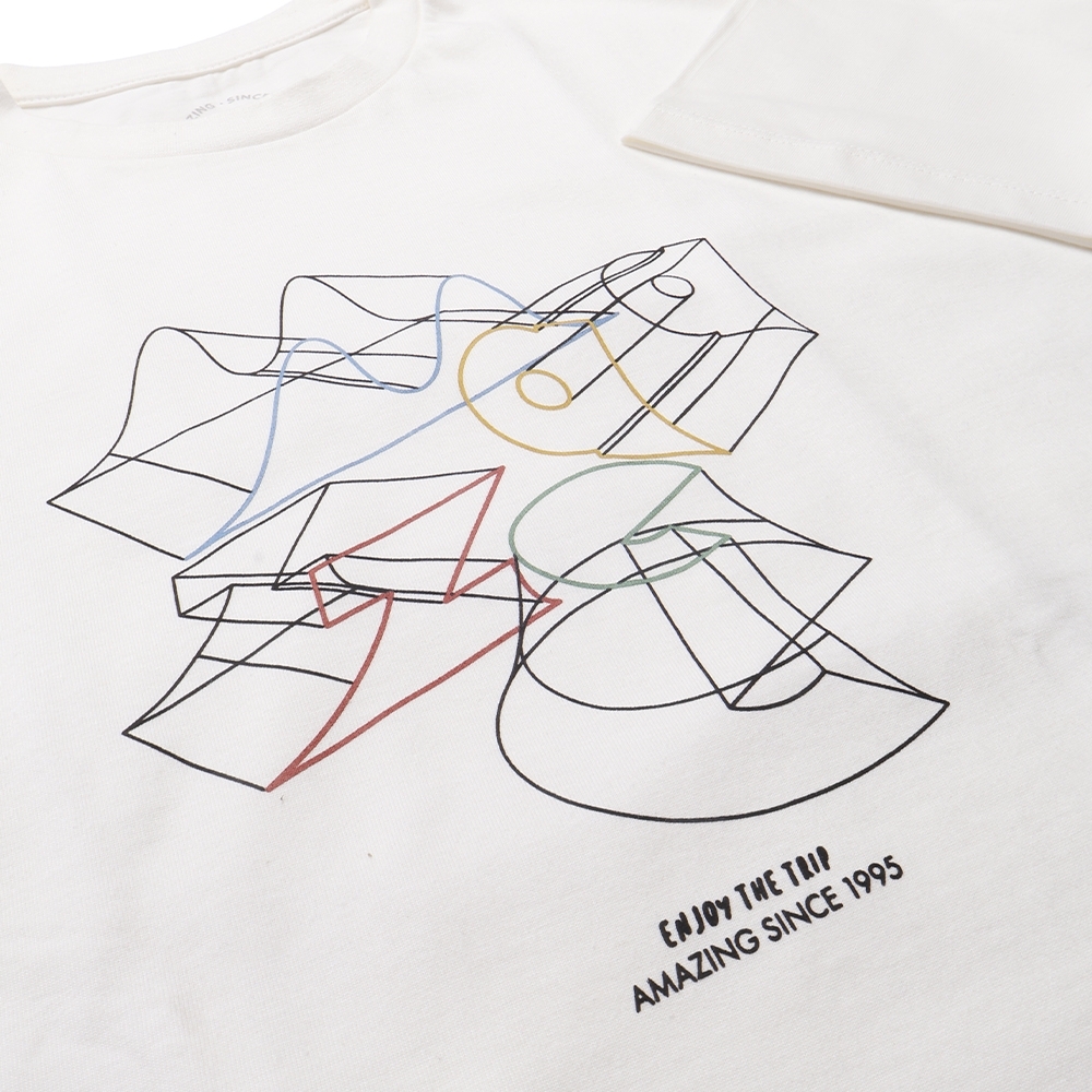 Camiseta Maze Pista Skate Branco