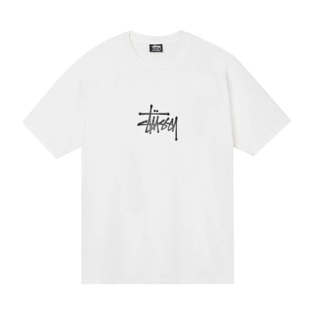 Camiseta Stussy Surf Tomb Pig Branco