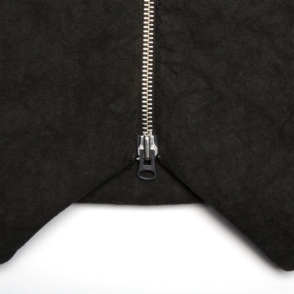 Colete Stüssy Washed Canvas Preto