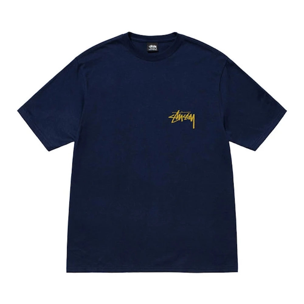Camiseta Stüssy Lion Tee Azul