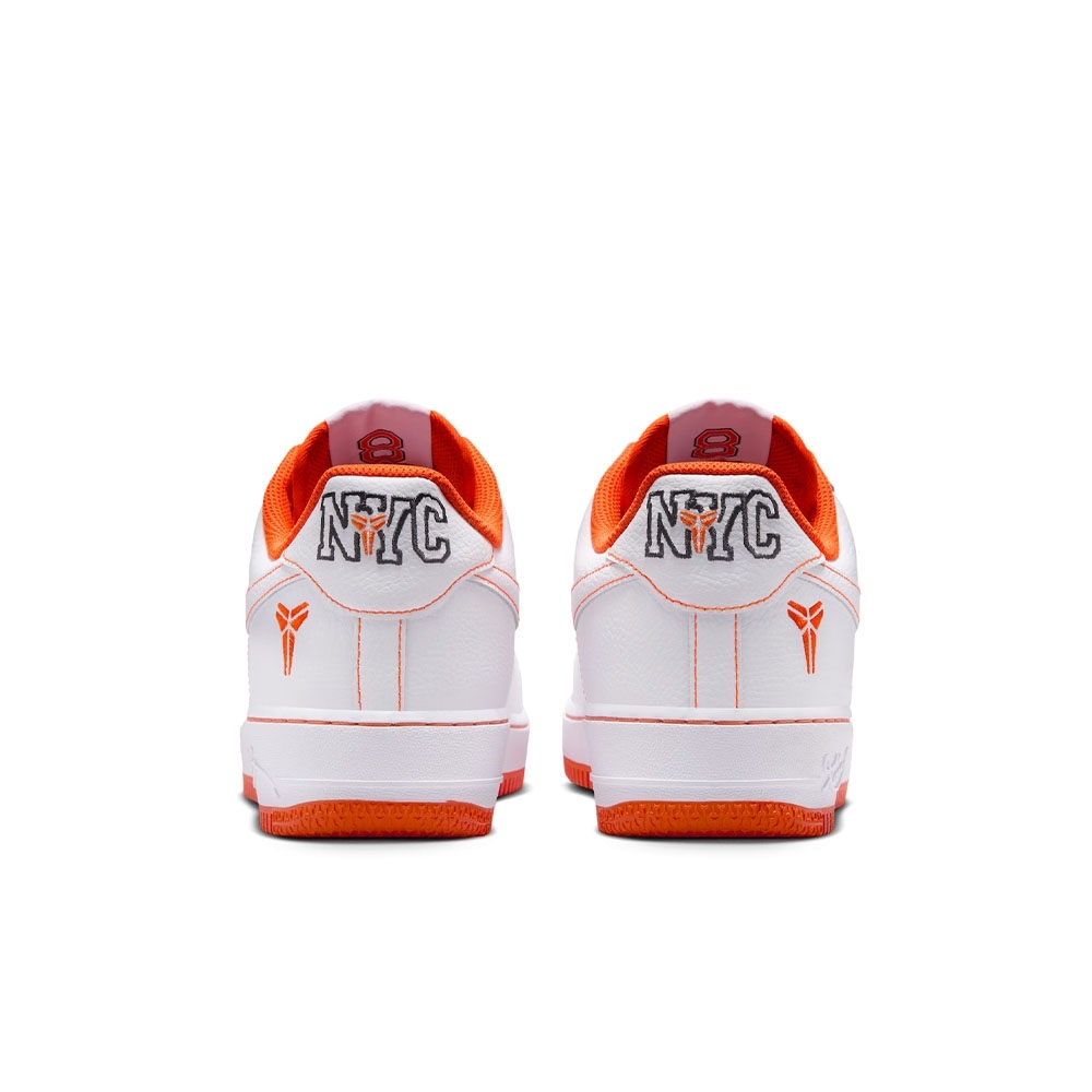 Tênis Nike Air Force 1 Low Protro X Kobe "white Safety Orange" Branco/laranja