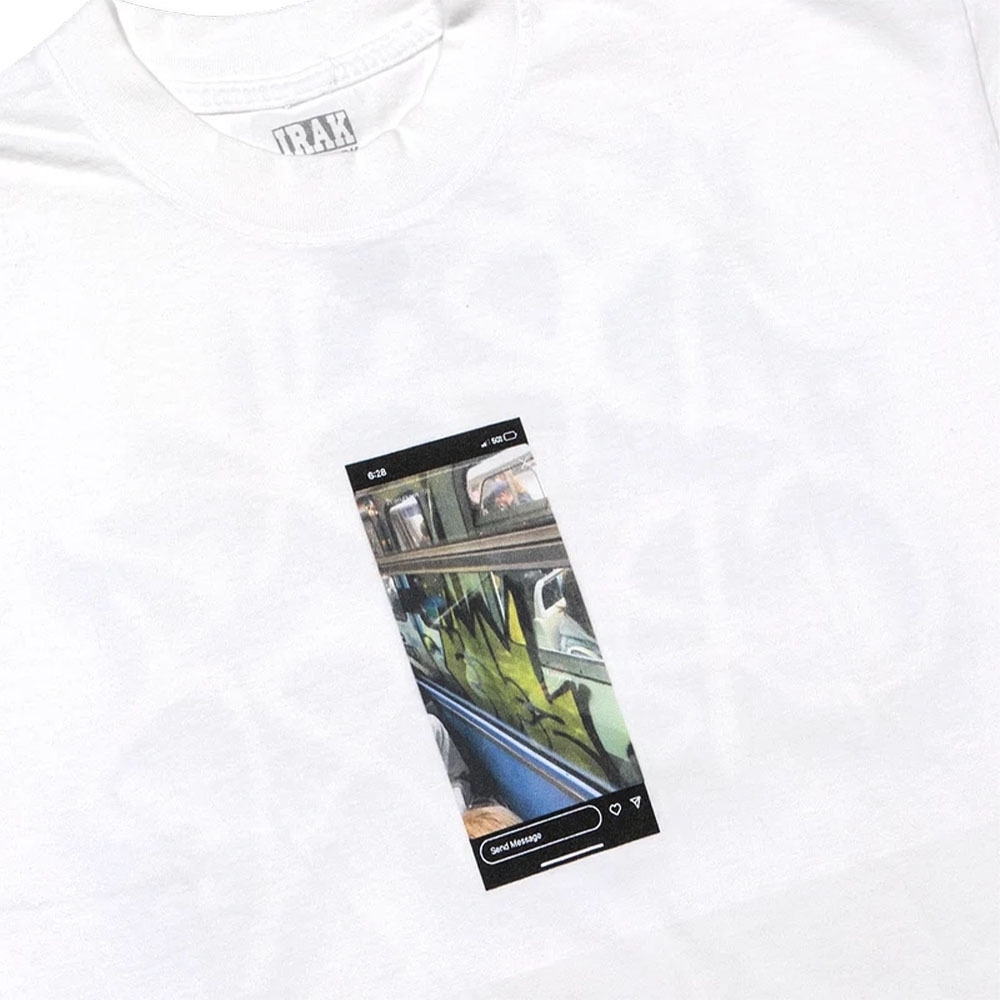 Camiseta Irak Train Tag Branco