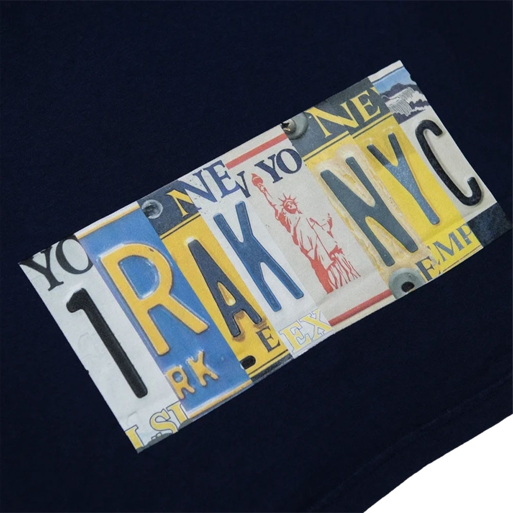 Camiseta Irak License Pocket Azul