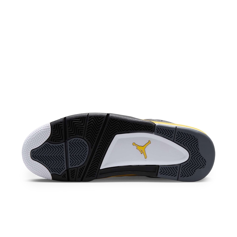 Tênis Nike Air Jordan 4 Retro Branco/amarelo