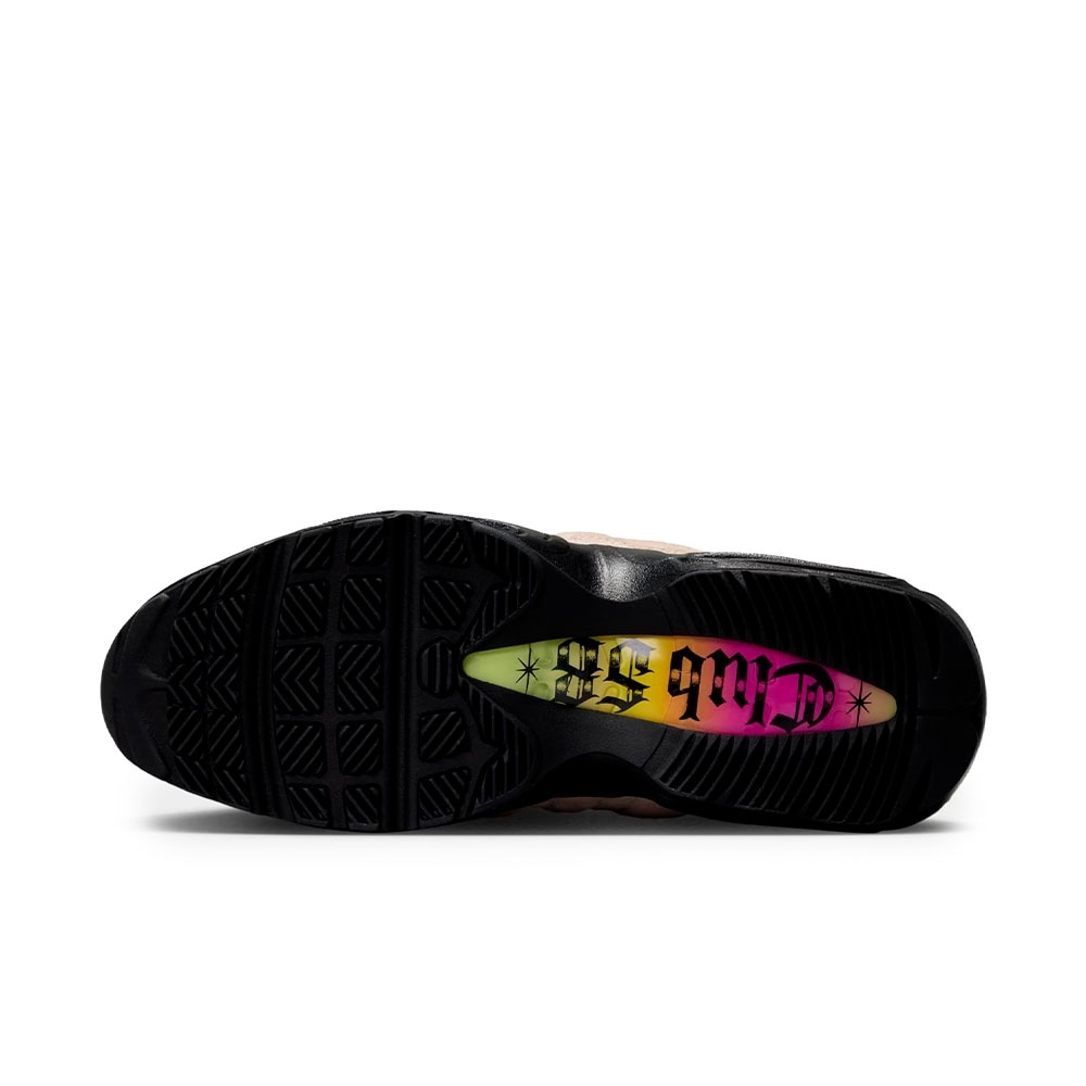 Tênis Nike Sb Air Max 95 Bege/laranja